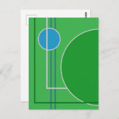 Floating Circles 11 Abstract Design Briefkaart (Voorkant / Achterkant)