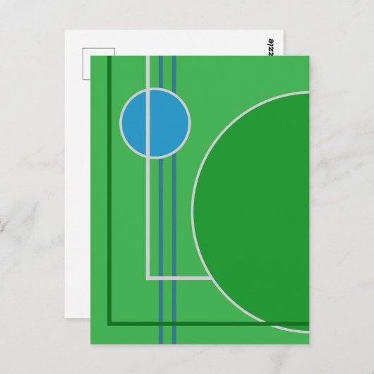 Floating Circles 11 Abstract Design Briefkaart (Voorkant / Achterkant)