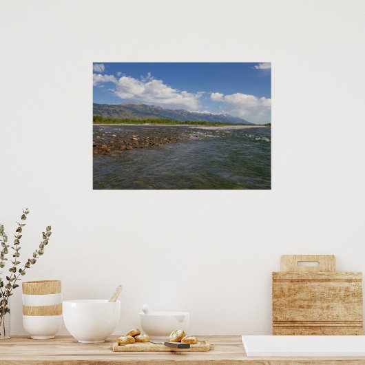 Floating Down the Snake River II Poster (Keuken)