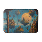 Floating Dreamscapes: Surreal Sky Islands Badmat (Voorkant)