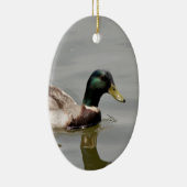 Floating Duck Keramisch Ornament (Rechts)