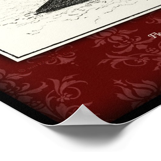 Floating Dungeons Poster - Albert Robida, 1893 (Hoek)