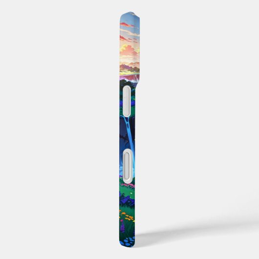 Floating Fantasy Islands Case-Mate iPhone Case (Achterkant / Rechts)