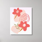 Floating Floral Boho Canvas Afdruk (Voorkant)