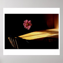 Floating Flower Mindscape Poster