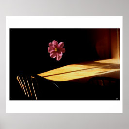 Floating Flower Mindscape Poster