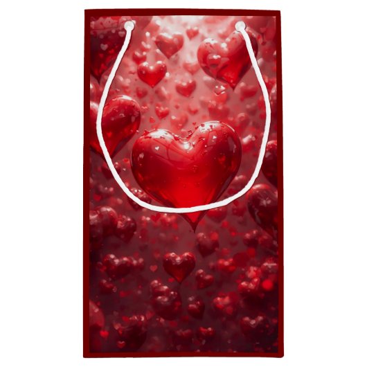 FLOATING HEARTS KLEIN CADEAUZAKJE (Achterkant)