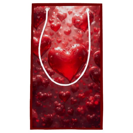 FLOATING HEARTS KLEIN CADEAUZAKJE (Voorkant)