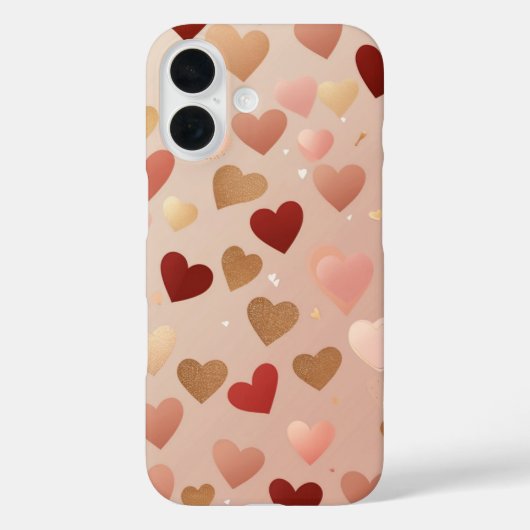 Floating Hearts Romance Case-Mate iPhone Case (Achterkant)