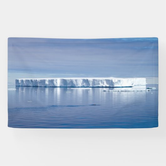 Floating iceberg spandoek (Horizontaal)