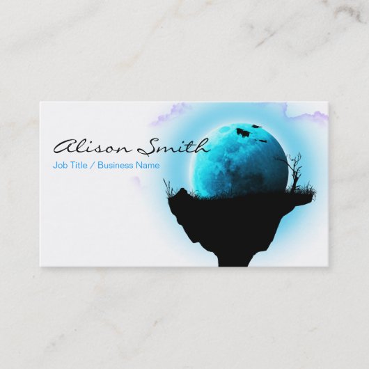 Floating island visitekaartje (Voorkant)