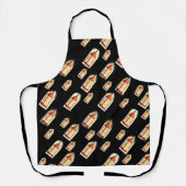Floating Lantern Glow Apron-Cozy Aesthetic Design Schort (Voorkant)