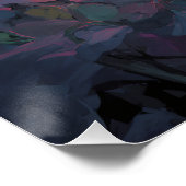 Floating Lantern Train Through Dream Forest Perfect Poster (Hoek)