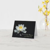 Floating Lotus Flower Note Cards Kaart (Gele Bloem)