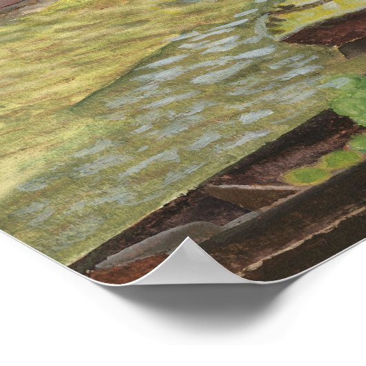 Floating Market Bangkok Poster (Hoek)