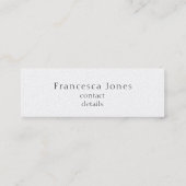 Floating Mod Circles Business Cards Mini Visitekaartje (Achterkant)