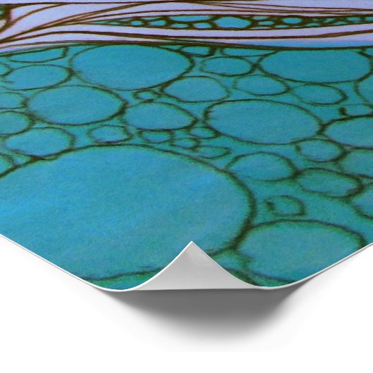 "Floating on By"-Poster Poster (Hoek)