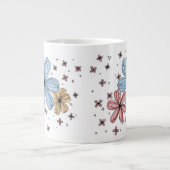 Floating Petals – Full Color Mug Grote Koffiekop (Voorkant)
