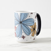 Floating Petals – Full Color Mug Magische Mok (Voorkant rechts)