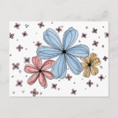 Floating Petals – Full Color Post Card Briefkaart (Voorkant)