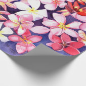 Floating Plumeria Cadeaupapier (Hoek)