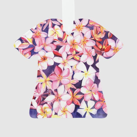 Floating Plumeria Ornament (achterkant)