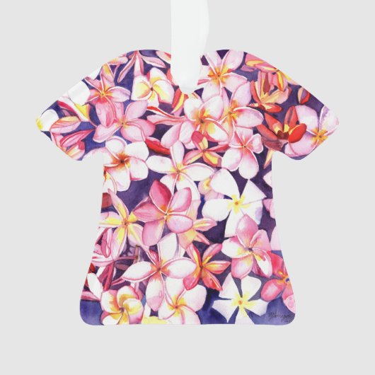 Floating Plumeria Ornament (voorkant)