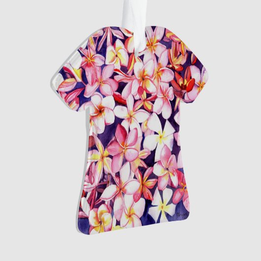 Floating Plumeria Ornament (voorkant)