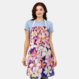 Floating Plumeria Schort