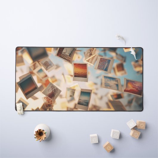 Floating Polaroid Memories Bureaumat (Kindertafel)