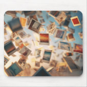 Floating Polaroid Memories Muismat (Voorkant)
