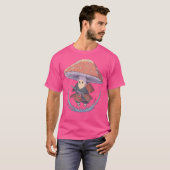 Floating Samurai Mushroom Spirit T-shirt (Voorkant volledig)