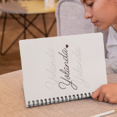 Floating Signature Fade Notitieboek