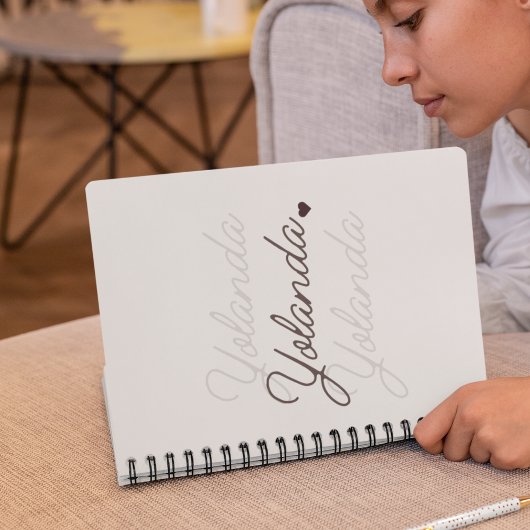 Floating Signature Fade Notitieboek