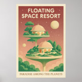 Floating Space Resort Poster (Voorkant)