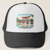 Floating Torii of Itsukushima Trucker Pet (Voorkant)