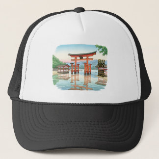 Floating Torii of Itsukushima Trucker Pet