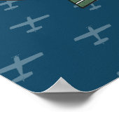 Floatplane Luchtvaart Wilderness Avontuur Poster (Hoek)