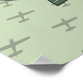 Floatplane Luchtvaart Wilderness Avontuur Poster (Hoek)