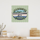 Floatplane Luchtvaart Wilderness Avontuur Poster (Keuken)