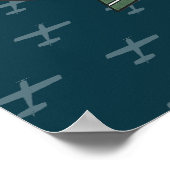 Floatplane Luchtvaart Wilderness Avontuur Poster (Hoek)