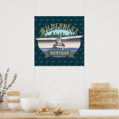 Floatplane Luchtvaart Wilderness Avontuur Poster (Keuken)