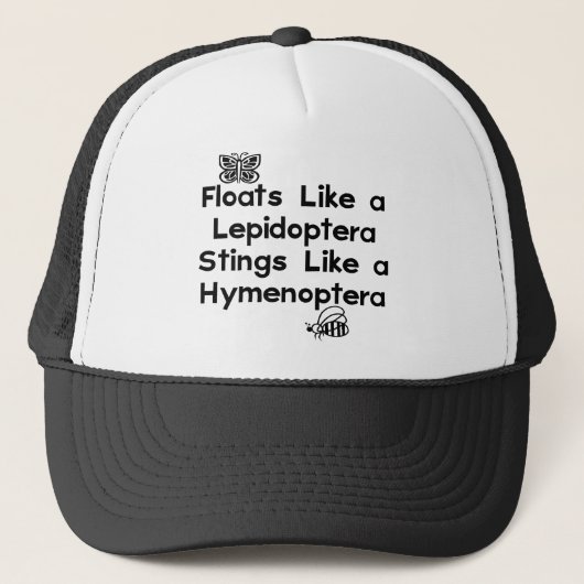 Floats Lepidoptera Trucker Pet (Voorkant)