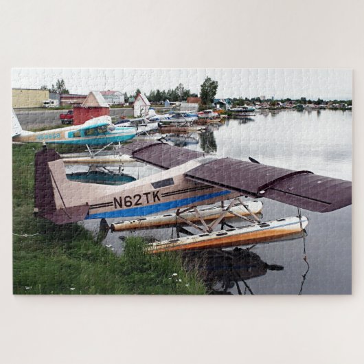 Floatvliegtuigen, Lake Hood, Anchorage, Alaska, Ve Legpuzzel (Horizontaal)