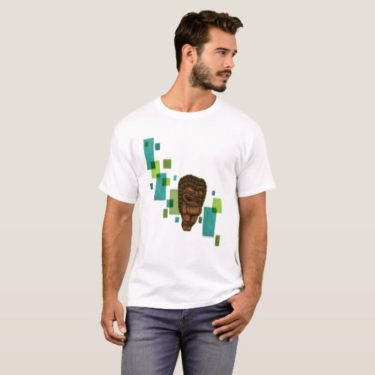 Floaty Tiki T-Shirt (Voorkant volledig)