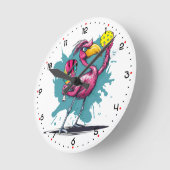 Flock Around and Find Out Pickleball Ronde Klok (Hoek)