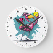 Flock Around and Find Out Pickleball  Ronde Klok (Voorkant)