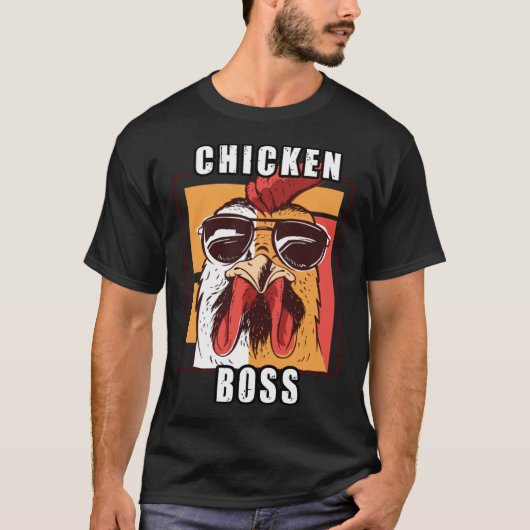 Flock Boss flock Boss Huhn Love  Roosters T-shirt (Voorkant)