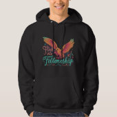Flock in Fellemoship Hoodie (Voorkant)