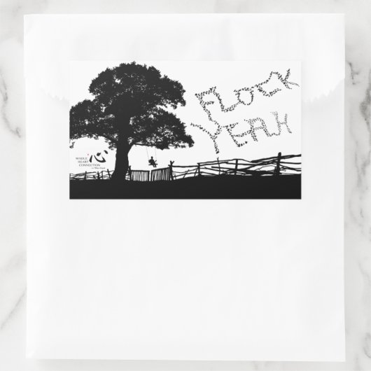 Flock Ja Sticker (Tas)